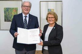 Vorreiter der Palliativmedizin: Dr. Udo Kratel erhielt das Bundesverdienstkreuz am Bande