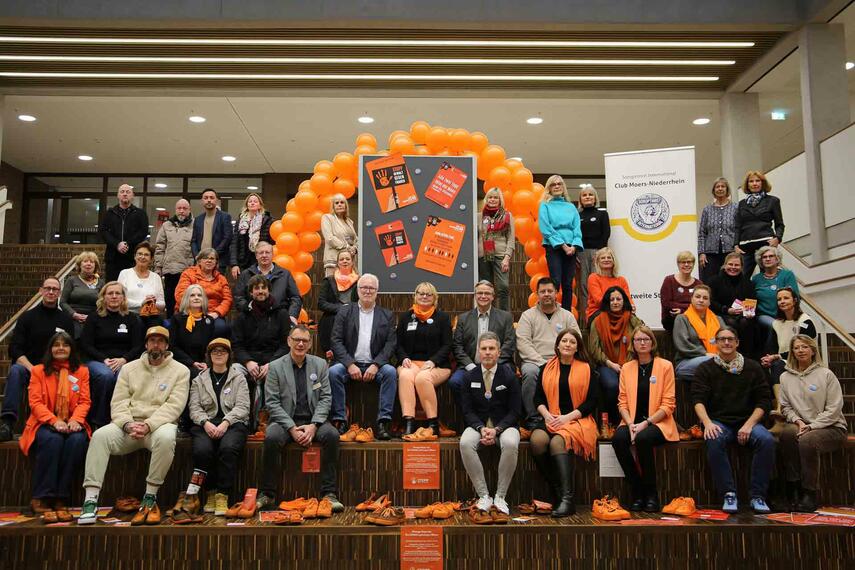 Orange Days: Moers setzt Zeichen gegen Gewalt an Frauen