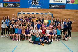 Teilnahmerekord beim TVK-Handballherbstcamp